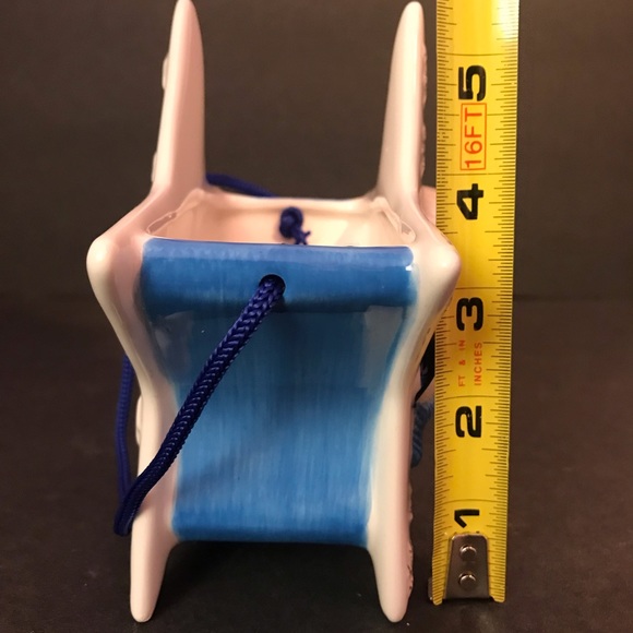 Houston Harvest Ceramic Snowman Star Planter/ Candy Dish/Gift Container - Picture 10 of 15